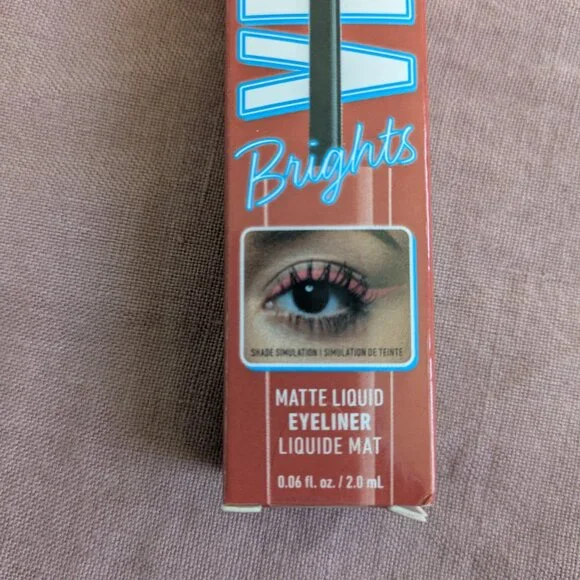 🌸 NYX Vivid Brights Longwear Liquid Liner On Red Color NIB - Picture 3 of 9